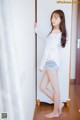 Cherry beauty shows off her thighs in a set of photos by MixMico (31 photos)